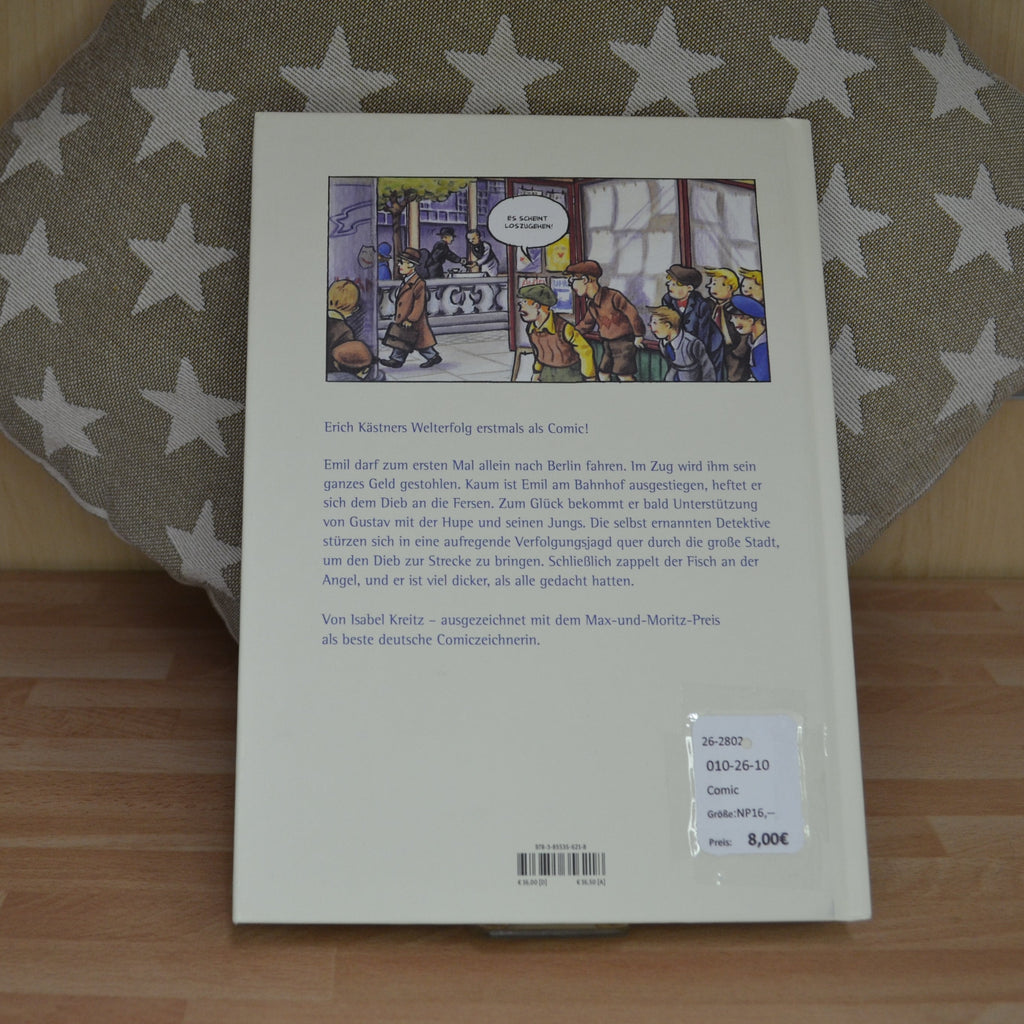 Buch ♦ EMIL und die Detektive ♦ Erich Kästner/Isabel Kreitz ♦ als Comic
