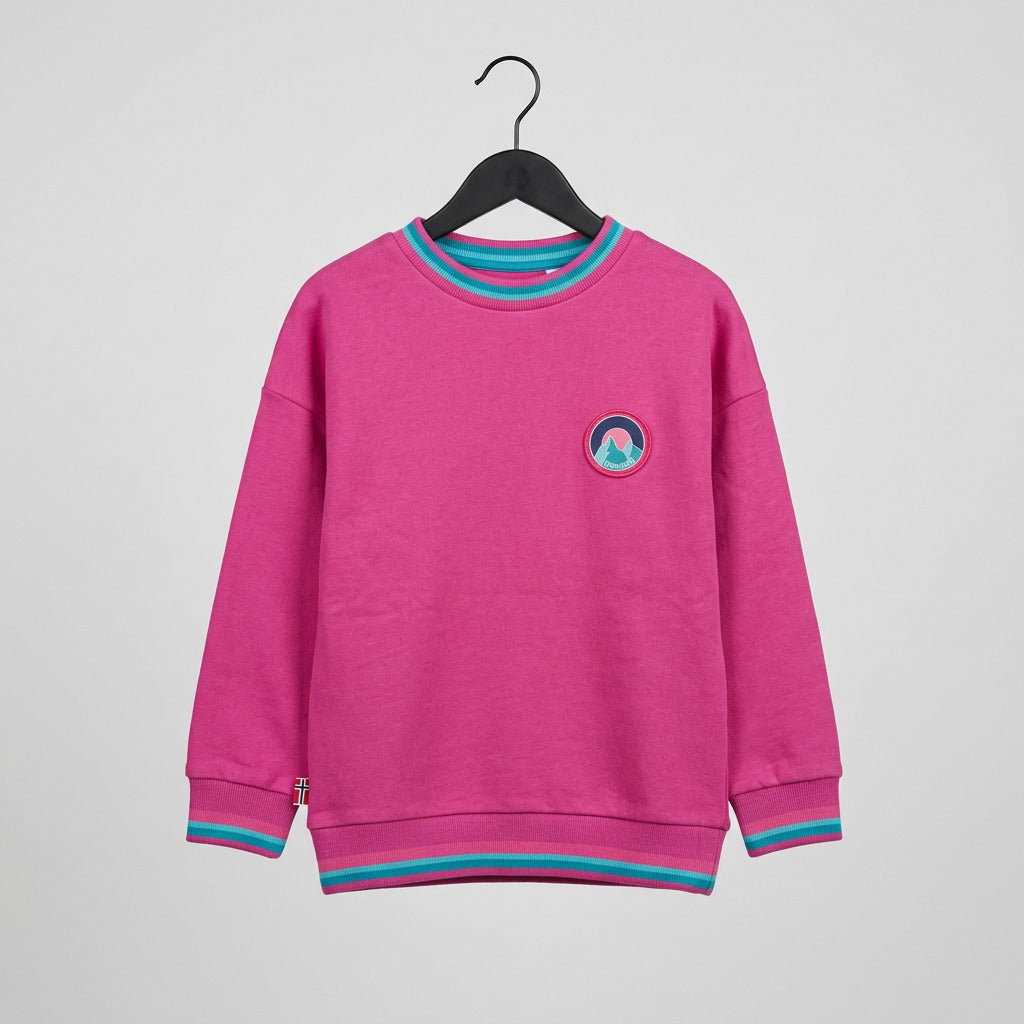 Trollkids Girls Senja Sweatshirt – Pink – Gr. 116 NEU mit Etikett