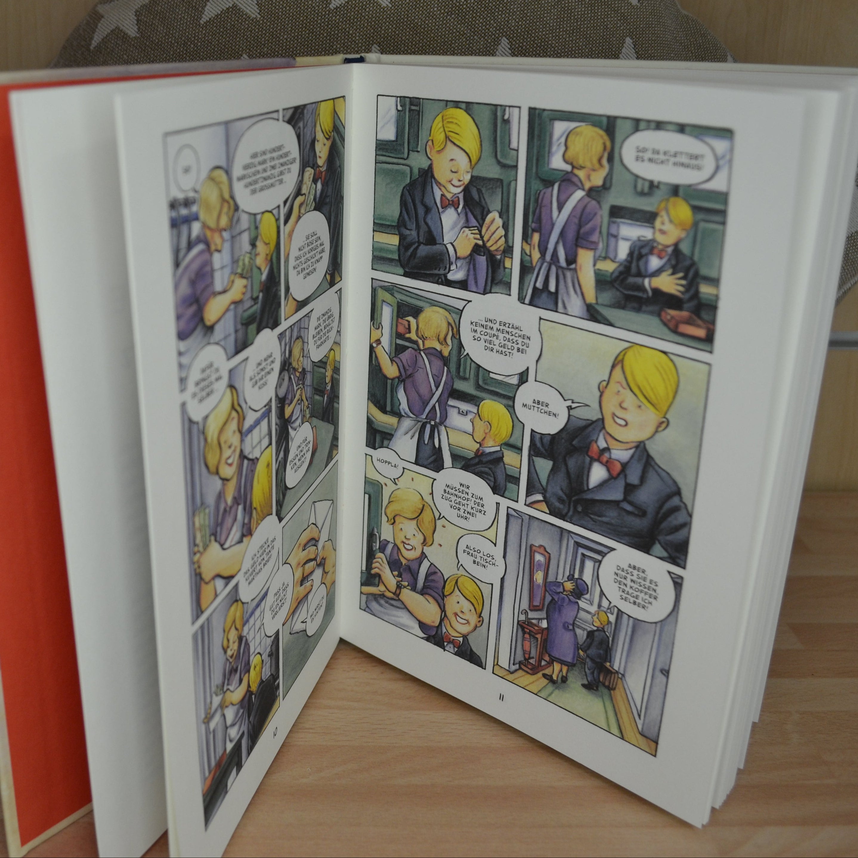 Buch ♦ EMIL und die Detektive ♦ Erich Kästner/Isabel Kreitz ♦ als Comic