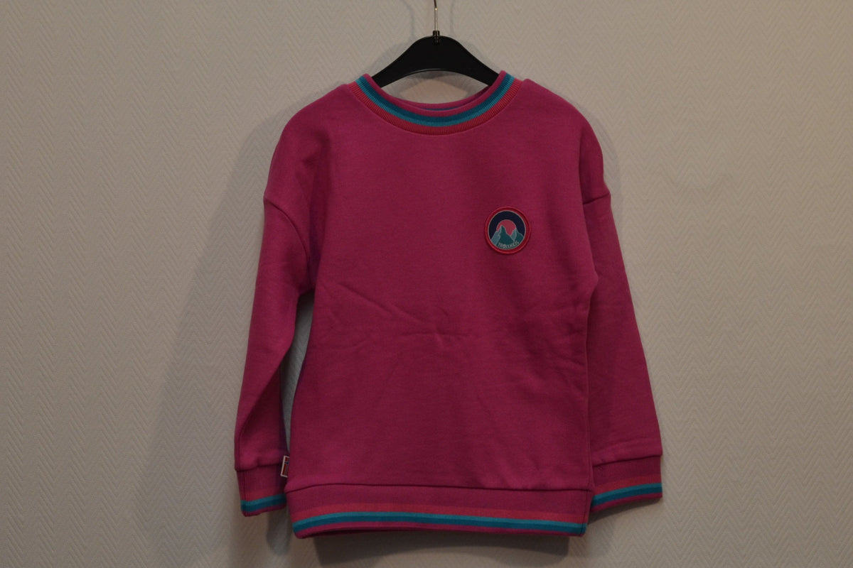 Trollkids Girls Senja Sweatshirt – Pink – Gr. 116 NEU mit Etikett
