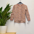 En Fant Sweatshirt Gr. 116 –  mit Blumenmuster | Secondhand