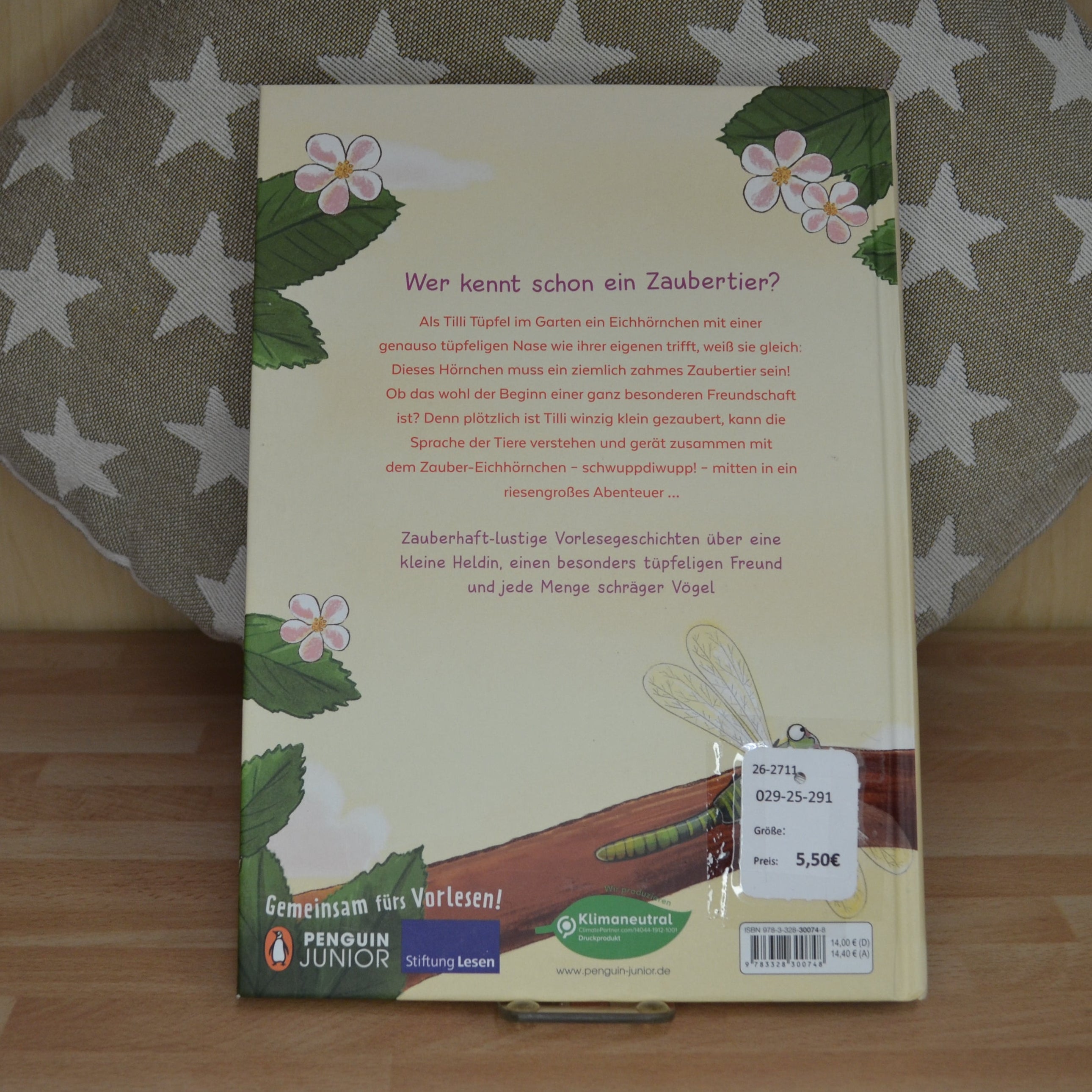 Buch ♦ Tilli Tüpfel und das ziemlich zahme Zaubertier ♦ Eva Hierteis u. Daniela Kunkel