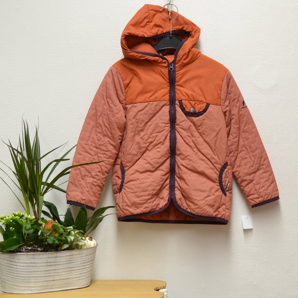 Finkid HAUki Kinderjacke – Rostorange – Gr. 110/120