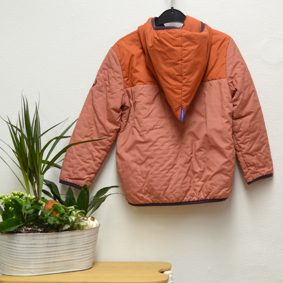 Finkid HAUki Kinderjacke – Rostorange – Gr. 110/120
