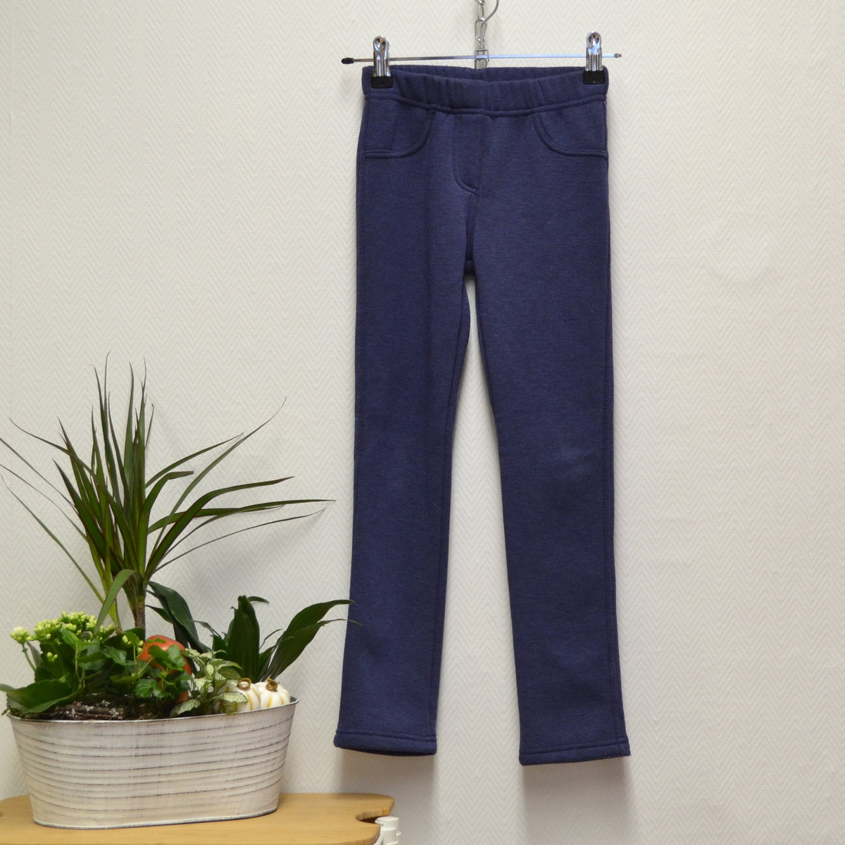Topolino Thermoleggings Gr. 122 – Dunkelblau | Secondhand
