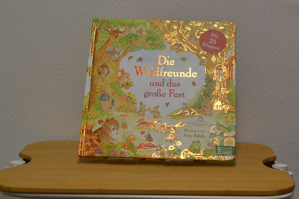 Die Waldfreunde und das große Fest – Kinderbuch mit 25 Klappen – Baumhaus Verlag