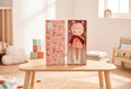 Lilliputiens Stoffpuppe LENA – Niedliche Mädchenpuppe mit rosa Mütze, Kleid und Schal – in Originalbox