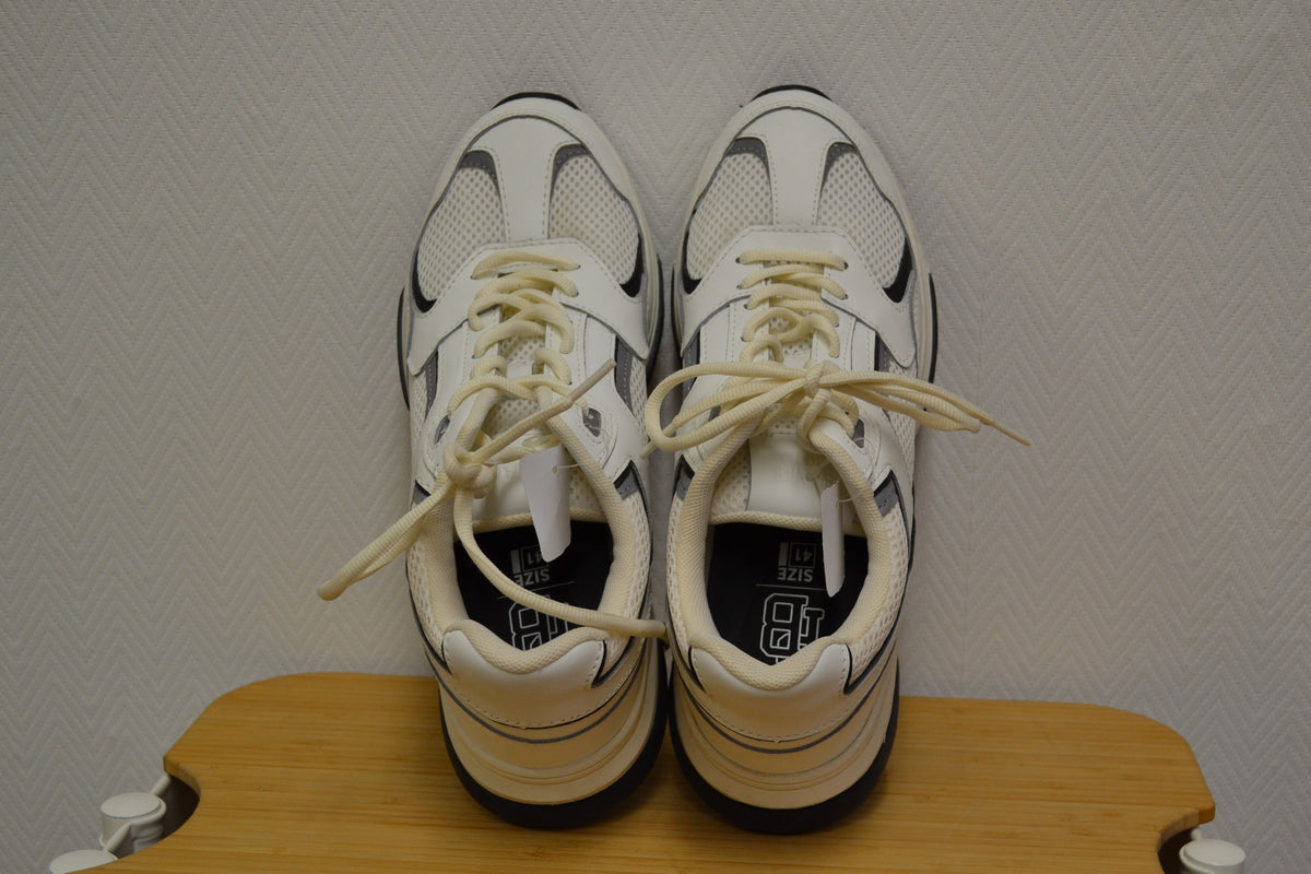 Pull&Bear Damen Chunky Sneaker Weiß Schwarz – Größe 41 – nur 1x getragen